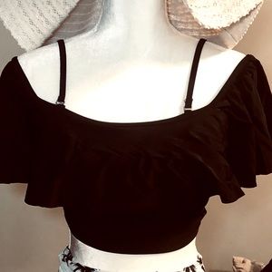 SS Queen - Medium Ruffle Bikini Top - TOP ONLY